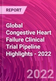Global Congestive Heart Failure Clinical Trial Pipeline Highlights - 2022- Product Image