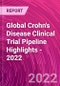 Global Crohn's Disease Clinical Trial Pipeline Highlights - 2022 - Product Thumbnail Image