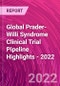 Global Prader-Willi Syndrome Clinical Trial Pipeline Highlights - 2022 - Product Image