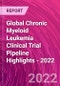 Global Chronic Myeloid Leukemia Clinical Trial Pipeline Highlights - 2022 - Product Image