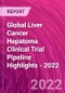 Global Liver Cancer Hepatoma Clinical Trial Pipeline Highlights - 2022 - Product Thumbnail Image