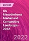 US Mesothelioma Market and Competitive Landscape - 2022 - Product Image