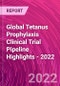 Global Tetanus Prophylaxis Clinical Trial Pipeline Highlights - 2022 - Product Thumbnail Image