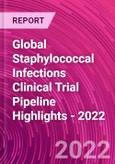 Global Staphylococcal Infections Clinical Trial Pipeline Highlights - 2022- Product Image