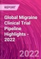 Global Migraine Clinical Trial Pipeline Highlights - 2022 - Product Thumbnail Image