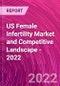 US Female Infertility Market and Competitive Landscape - 2022 - Product Thumbnail Image