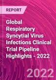 Global Respiratory Syncytial Virus Infections Clinical Trial Pipeline Highlights - 2022- Product Image