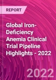 Global Iron-Deficiency Anemia Clinical Trial Pipeline Highlights - 2022- Product Image