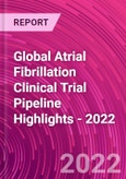 Global Atrial Fibrillation Clinical Trial Pipeline Highlights - 2022- Product Image