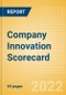 Company Innovation Scorecard - Ranking 3,500 Innovative Companies on Activity, Impact and Disruptive Potential of their Intellectual Property (IP) Portfolio - Product Thumbnail Image