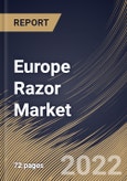 Europe Razor Market Size, Share & Industry Trends Analysis Report By Consumer, By Distribution Channel (Supermarkets & Hypermarkets, Convenience Stores, and Online), By Product Type, By Country and Growth Forecast, 2022 - 2028- Product Image
