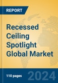 Recessed Ceiling Spotlight Global Market Insights 2024, Analysis and Forecast to 2029, by Manufacturers, Regions, Technology, Application- Product Image