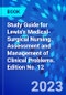 Study Guide for Lewis's Medical-Surgical Nursing. Assessment and Management of Clinical Problems. Edition No. 12 - Product Image