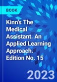 Kinn's The Medical Assistant. An Applied Learning Approach. Edition No. 15- Product Image