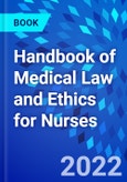 Handbook of Medical Law and Ethics for Nurses- Product Image