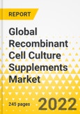 Global Recombinant Cell Culture Supplements Market: Focus on Pricing Analysis, Product, Application, Expression System, and Region - Analysis and Forecast, 2022-2032- Product Image