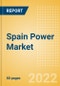Spain Power Market Size and Trends by Installed Capacity, Generation, Transmission, Distribution, and Technology, Regulations, Key Players and Forecast, 2022-2035 - Product Image