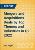 Mergers and Acquisitions Deals by Top Themes and Industries in Q2 2022 - Thematic Research- Product Image