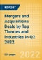 Mergers and Acquisitions Deals by Top Themes and Industries in Q2 2022 - Thematic Research - Product Image
