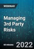 Managing 3rd Party Risks - Webinar (Recorded)- Product Image