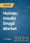 Human Insulin Drugs Market - Growth, Trends, COVID-19 Impact, and Forecasts (2022 - 2027) - Product Image
