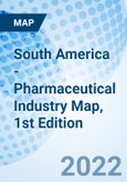 South America - Pharmaceutical Industry Map, 1st Edition- Product Image