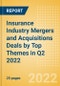 Insurance Industry Mergers and Acquisitions Deals by Top Themes in Q2 2022 - Thematic Research - Product Thumbnail Image