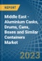 Middle East - Aluminium Casks, Drums, Cans, Boxes and Similar Containers - Market Analysis, Forecast, Size, Trends and Insights. Update: COVID-19 Impact - Product Thumbnail Image