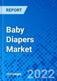 Baby Diapers Market, by Product Type, by Style, by Distribution Channel, and by Region - Size, Share, Outlook, and Opportunity Analysis, 2022 - 2030- Product Image