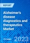 Alzheimer's disease diagnostics and therapeutics Market, by Product, and by Region - Size, Share, Outlook, and Opportunity Analysis, 2022 - 2030 - Product Image