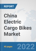 China Electric Cargo Bikes Market: Prospects, Trends Analysis, Market Size and Forecasts up to 2028- Product Image
