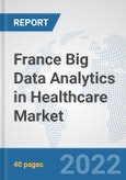 France Big Data Analytics in Healthcare Market: Prospects, Trends Analysis, Market Size and Forecasts up to 2028- Product Image