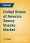 United States of America (USA) Savory Snacks Market Size and Trend Analysis by Categories and Segment, Distribution Channel, Packaging Formats, Market Share, Demographics, and Forecast, 2021-2026 - Product Thumbnail Image