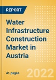 Water Infrastructure Construction Market in Austria - Market Size and Forecasts to 2026 (including New Construction, Repair and Maintenance, Refurbishment and Demolition and Materials, Equipment and Services costs)- Product Image