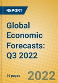 Global Economic Forecasts: Q3 2022- Product Image
