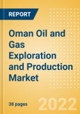 Oman Oil and Gas Exploration and Production Market Volumes and Forecast by Terrain, Assets and Major Companies, 2021-2025- Product Image