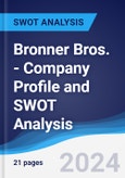 Bronner Bros. - Company Profile and SWOT Analysis- Product Image