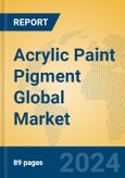 Acrylic Paint Pigment Global Market Insights 2024, Analysis and Forecast to 2029, by Manufacturers, Regions, Technology, Application, Product Type- Product Image
