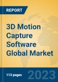 3D Motion Capture Software Global Market Insights 2023, Analysis and Forecast to 2028, by Market Participants, Regions, Technology, Application, Product Type- Product Image
