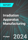 Irradiation Apparatus (including Medical Devices) Manufacturing (U.S.): Analytics, Extensive Financial Benchmarks, Metrics and Revenue Forecasts to 2030- Product Image