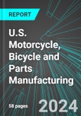U.S. Motorcycle, Bicycle and Parts Manufacturing: Analytics, Extensive Financial Benchmarks, Metrics and Revenue Forecasts to 2030- Product Image