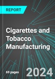 Cigarettes and Tobacco Manufacturing (U.S.): Analytics, Extensive Financial Benchmarks, Metrics and Revenue Forecasts to 2030, NAIC 312200- Product Image