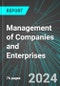 Management of Companies and Enterprises (U.S.): Analytics, Extensive Financial Benchmarks, Metrics and Revenue Forecasts to 2030, NAIC 551110 - Product Image