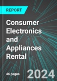 Consumer Electronics and Appliances Rental (U.S.): Analytics, Extensive Financial Benchmarks, Metrics and Revenue Forecasts to 2030, NAIC 532210- Product Image