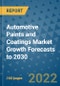 Automotive Paints and Coatings Market Growth Forecasts to 2030 - Product Image
