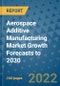 Aerospace Additive Manufacturing Market Growth Forecasts to 2030 - Product Image