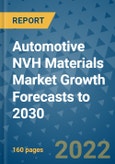 Automotive NVH Materials Market Growth Forecasts to 2030- Product Image