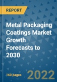 Metal Packaging Coatings Market Growth Forecasts to 2030- Product Image