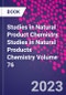 Studies in Natural Product Chemistry. Studies in Natural Products Chemistry Volume 76 - Product Thumbnail Image