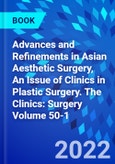 Advances and Refinements in Asian Aesthetic Surgery, An Issue of Clinics in Plastic Surgery. The Clinics: Surgery Volume 50-1- Product Image